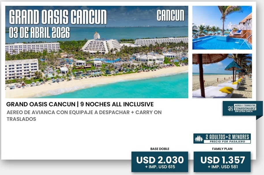 GRAN OASIS CANCUN MARTA JARQUE - Marta Jarque Viajes