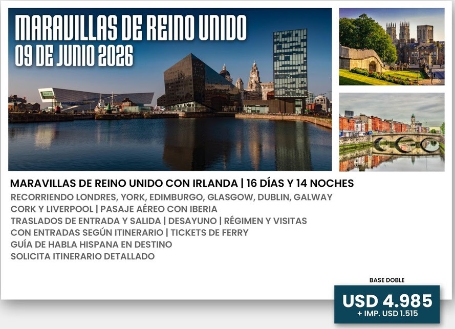 MARAVILLLAS DE REINO UNIDO MARTA JARQUE - Marta Jarque Viajes