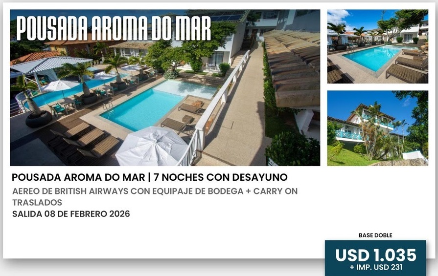 POUSADA AROMA DO MAR - Marta Jarque Viajes