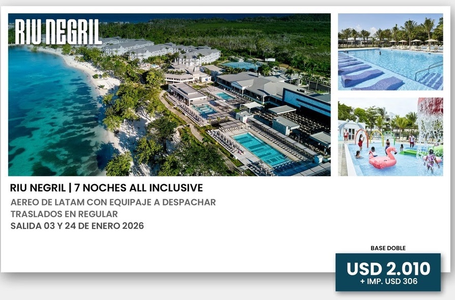 RIU NEGRIL.MARTA JARQUE - Marta Jarque Viajes