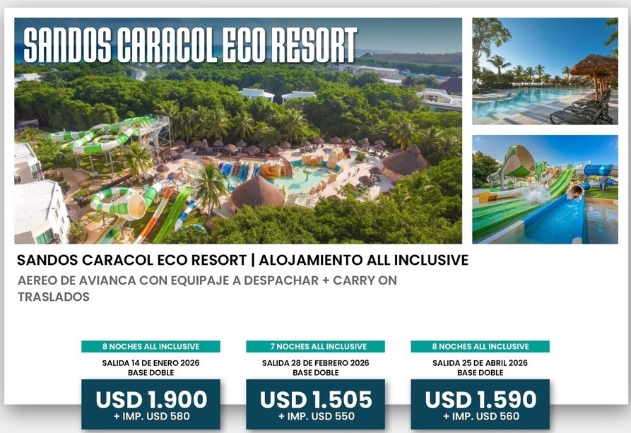 SANDOS CARACOL ECO RESORT - Marta Jarque Viajes