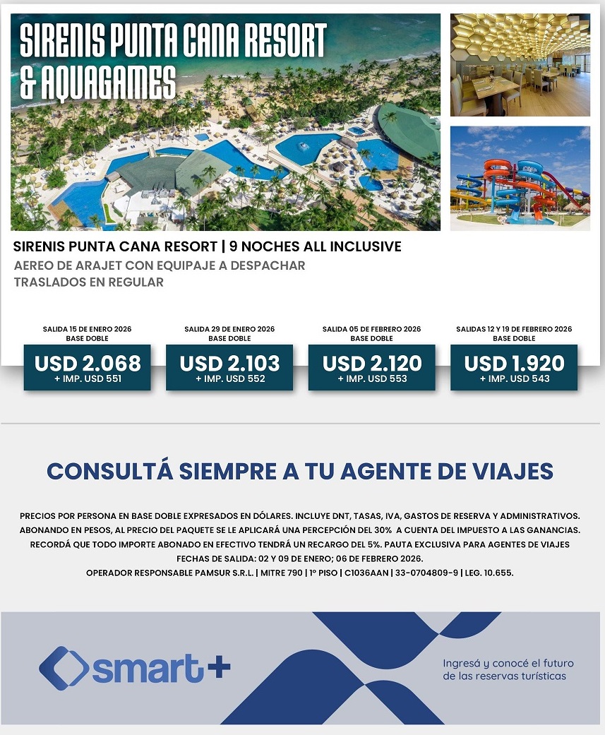 SIRENIS PUNTA CANA RESORT AQUAGAMES - Marta Jarque Viajes